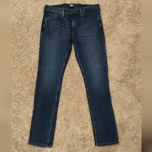 PAIGE Federal Slim Straight Leg Dark Wash Jeans 33" x 33"